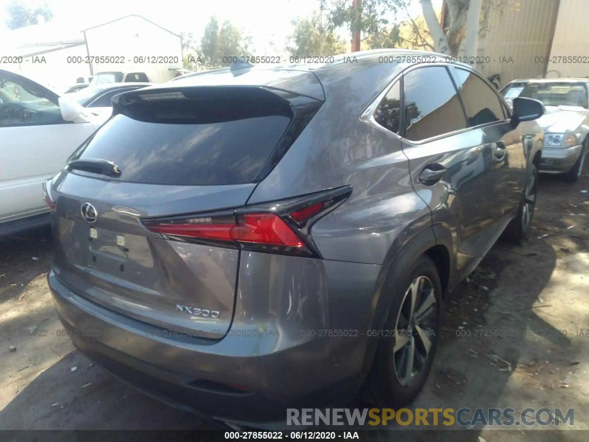 4 Фотография поврежденного автомобиля JTJDARBZ0L5007551 LEXUS NX 2020