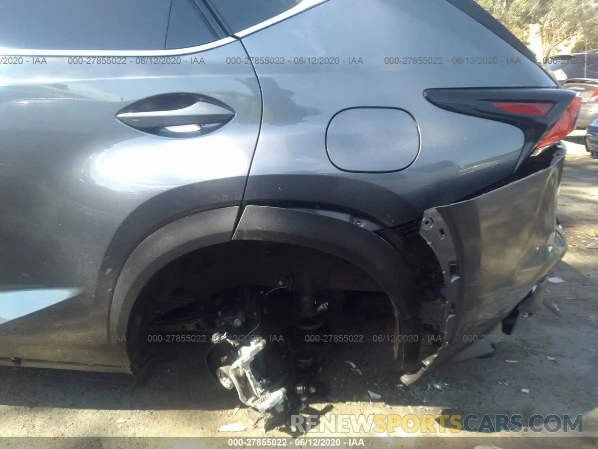 6 Photograph of a damaged car JTJDARBZ0L5007551 LEXUS NX 2020