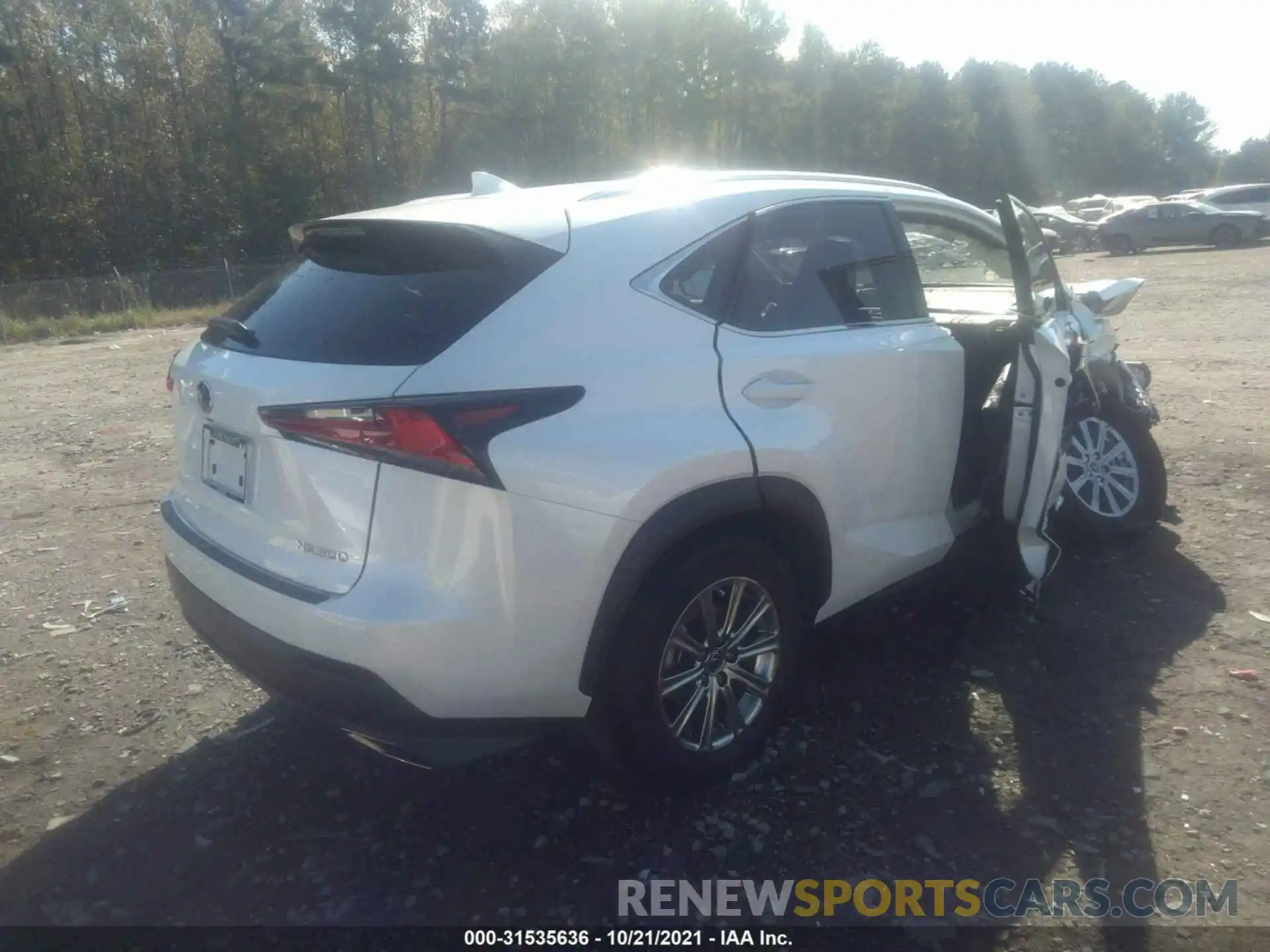 4 Photograph of a damaged car JTJDARBZ0L5008053 LEXUS NX 2020