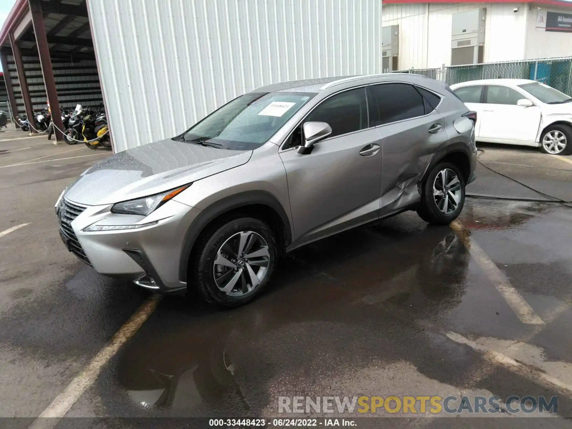 2 Фотография поврежденного автомобиля JTJDARBZ1L2163082 LEXUS NX 2020