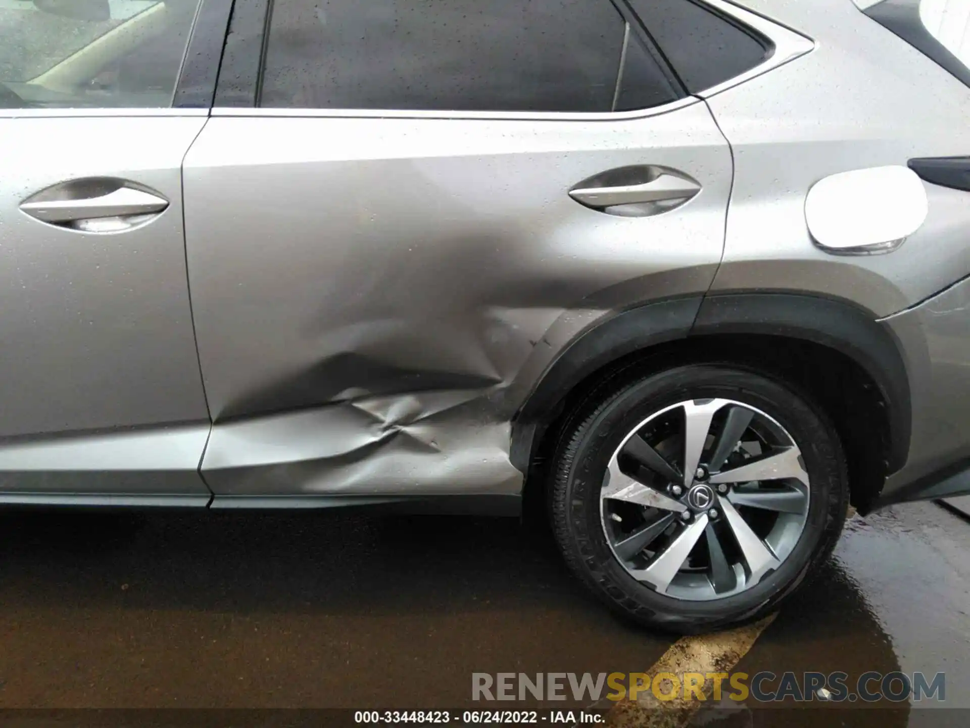 6 Фотография поврежденного автомобиля JTJDARBZ1L2163082 LEXUS NX 2020