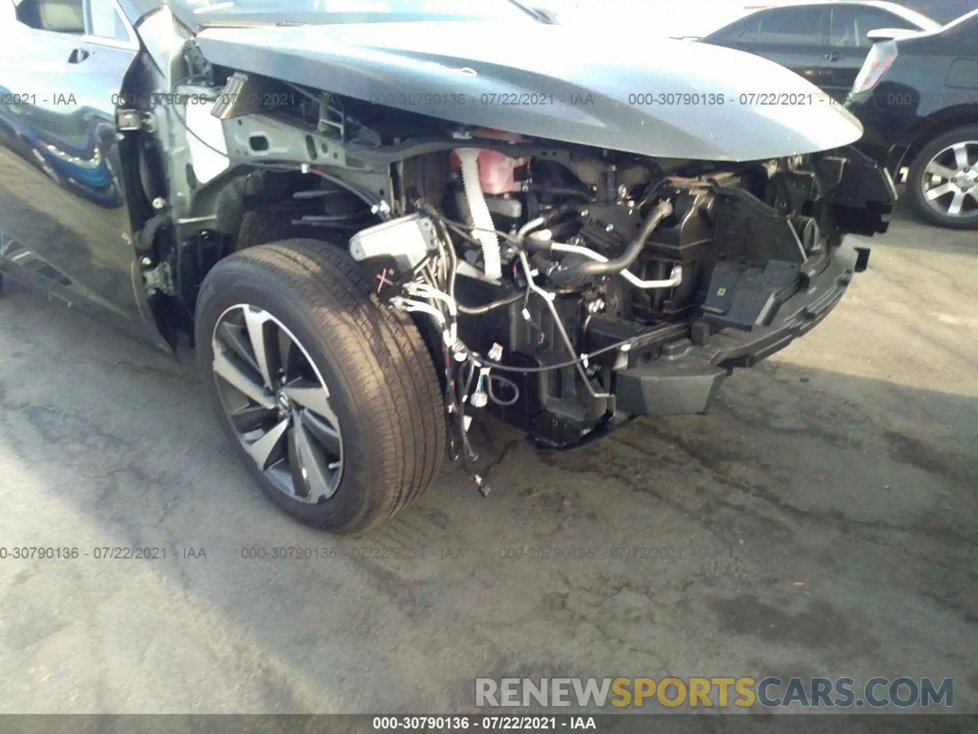 6 Photograph of a damaged car JTJDARBZ1L2164300 LEXUS NX 2020