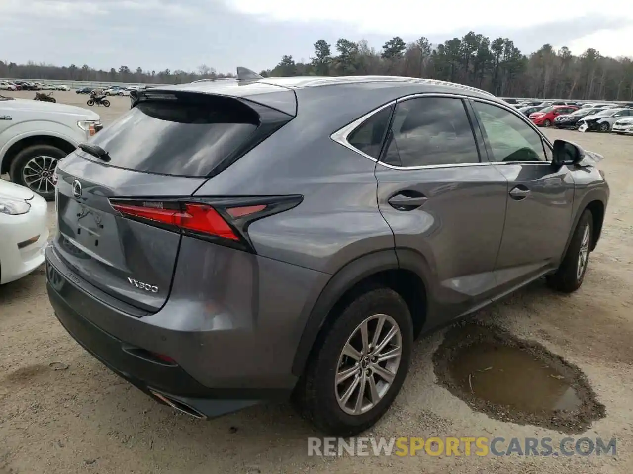 4 Photograph of a damaged car JTJDARBZ1L2167889 LEXUS NX 2020