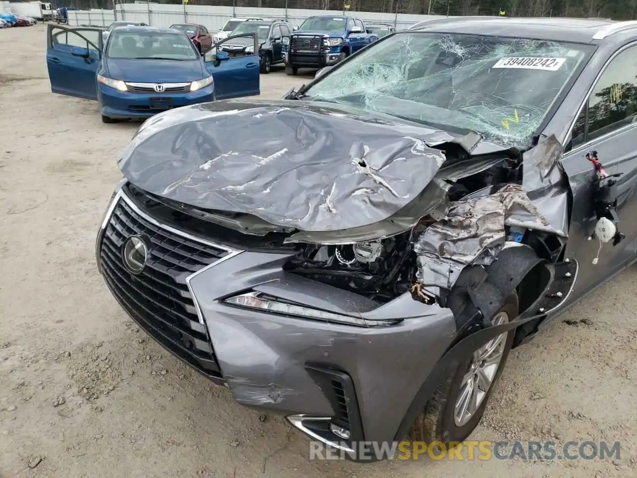 9 Фотография поврежденного автомобиля JTJDARBZ1L2167889 LEXUS NX 2020