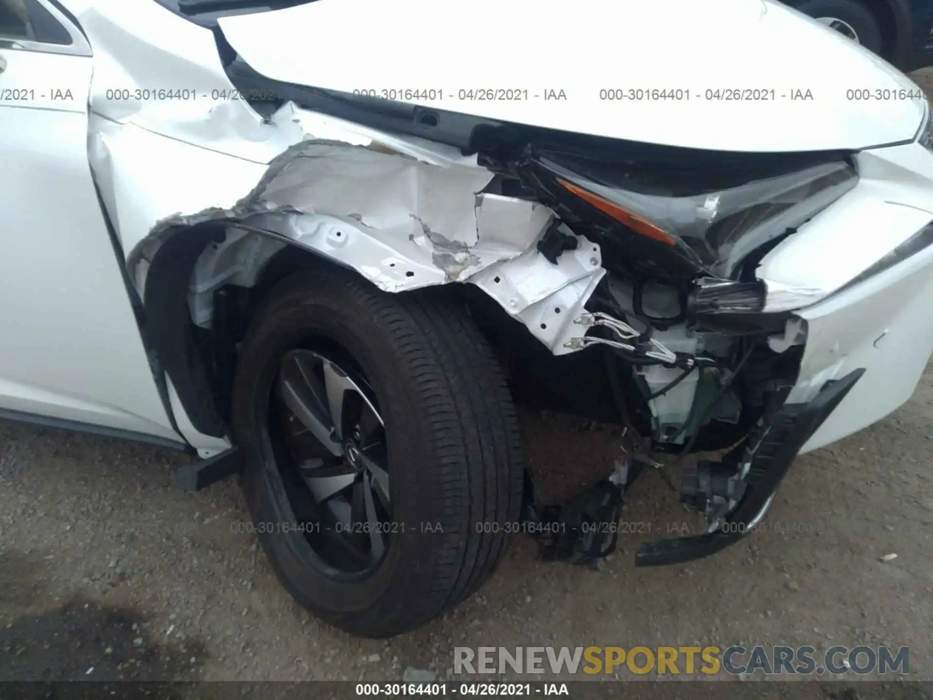 6 Photograph of a damaged car JTJDARBZ1L5005808 LEXUS NX 2020