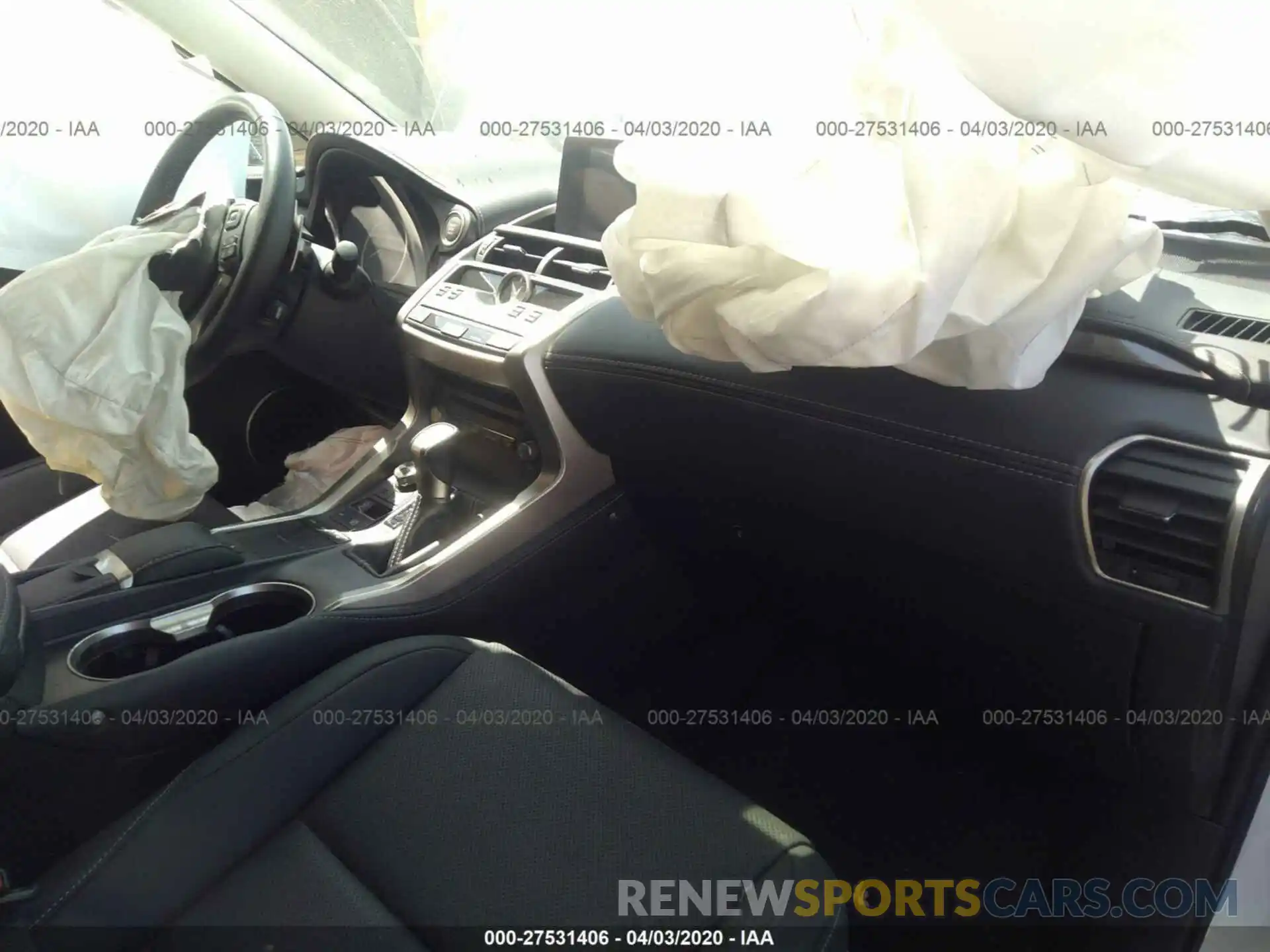 5 Photograph of a damaged car JTJDARBZ1L5007445 LEXUS NX 2020