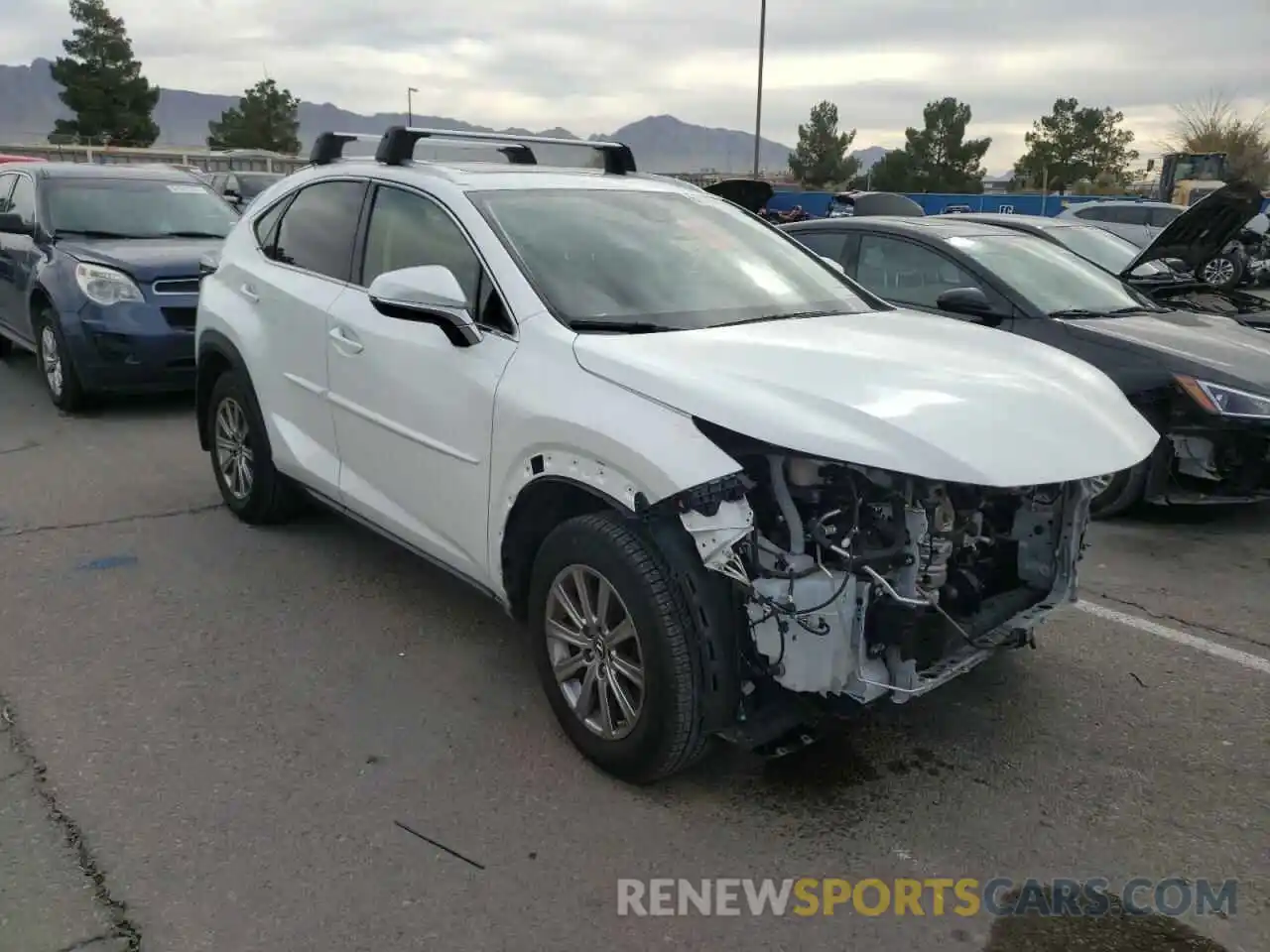 1 Photograph of a damaged car JTJDARBZ1L5008689 LEXUS NX 2020