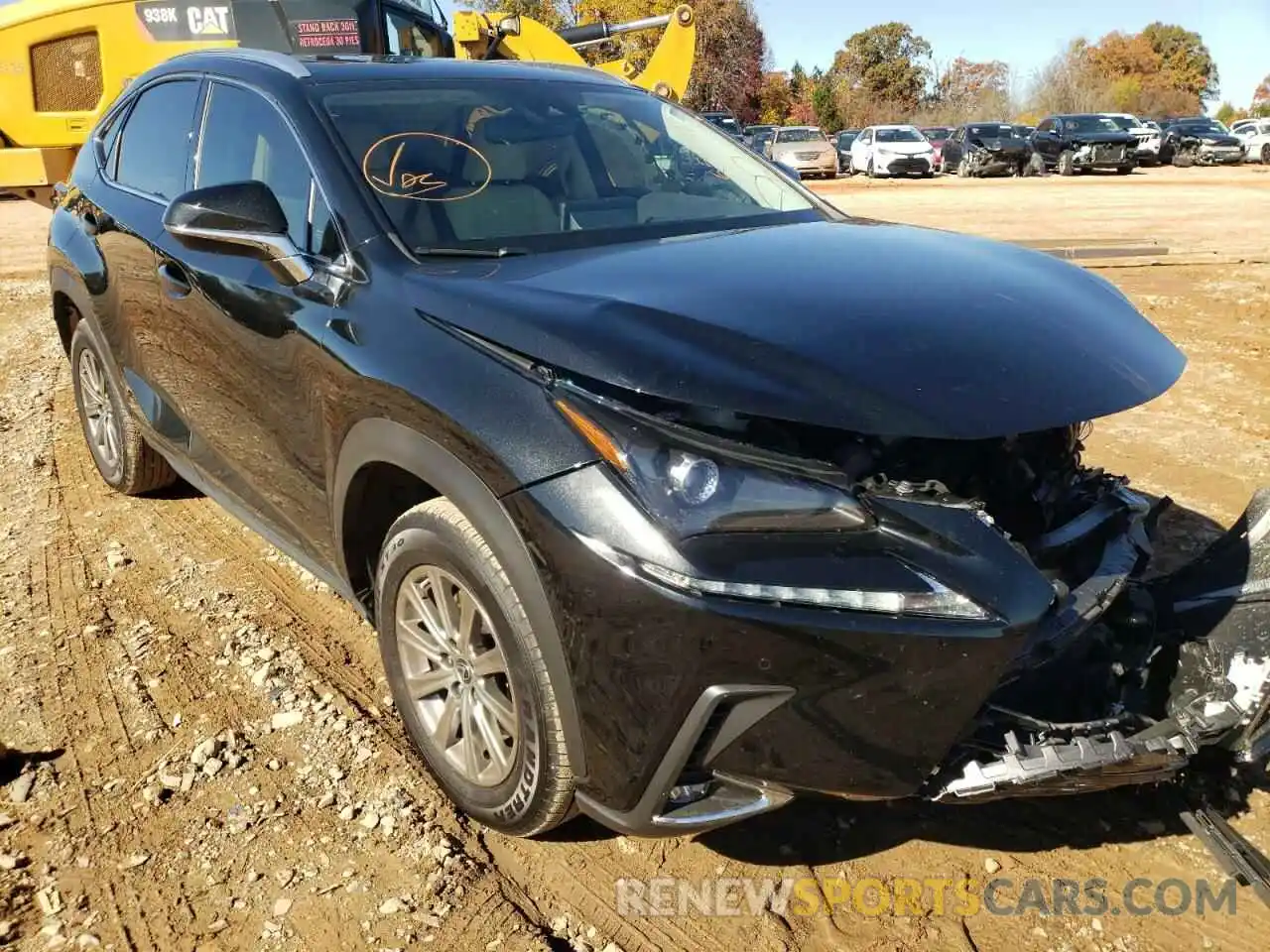 1 Photograph of a damaged car JTJDARBZ1L5011530 LEXUS NX 2020