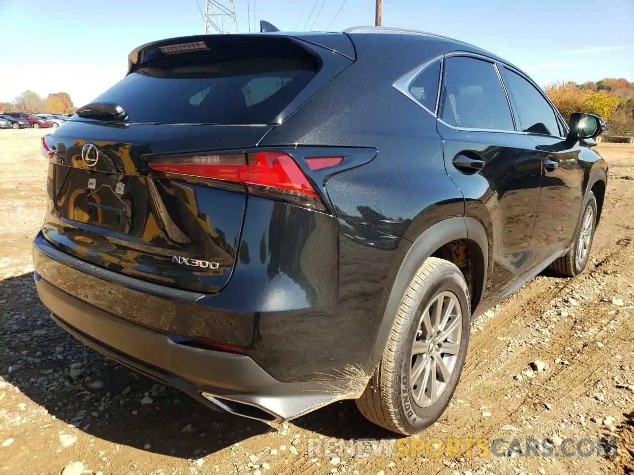 4 Фотография поврежденного автомобиля JTJDARBZ1L5011530 LEXUS NX 2020