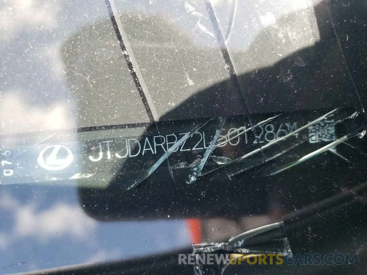 10 Photograph of a damaged car JTJDARBZ2L5012864 LEXUS NX 2020