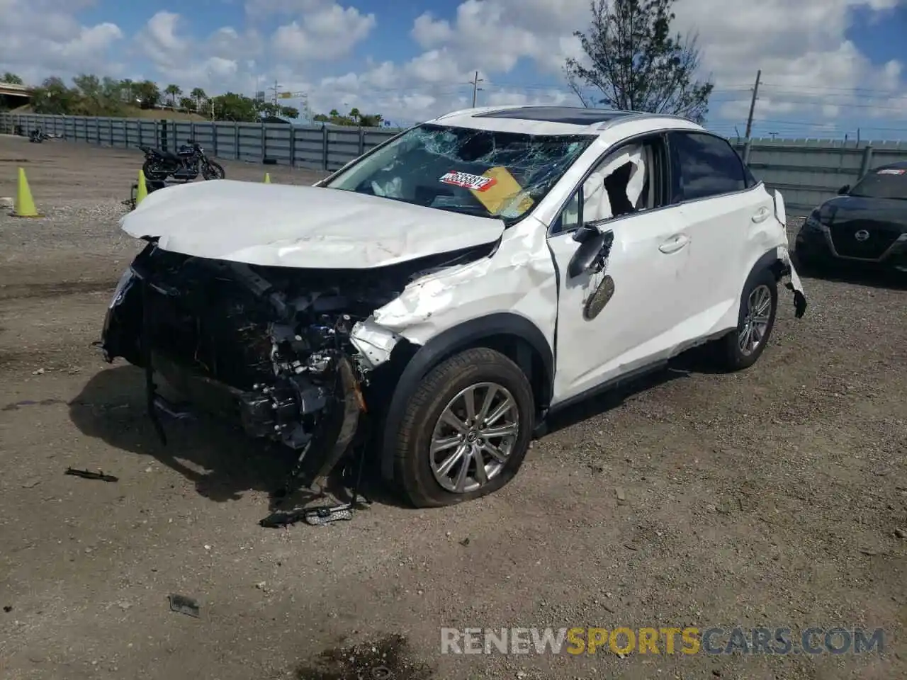 2 Photograph of a damaged car JTJDARBZ2L5012864 LEXUS NX 2020