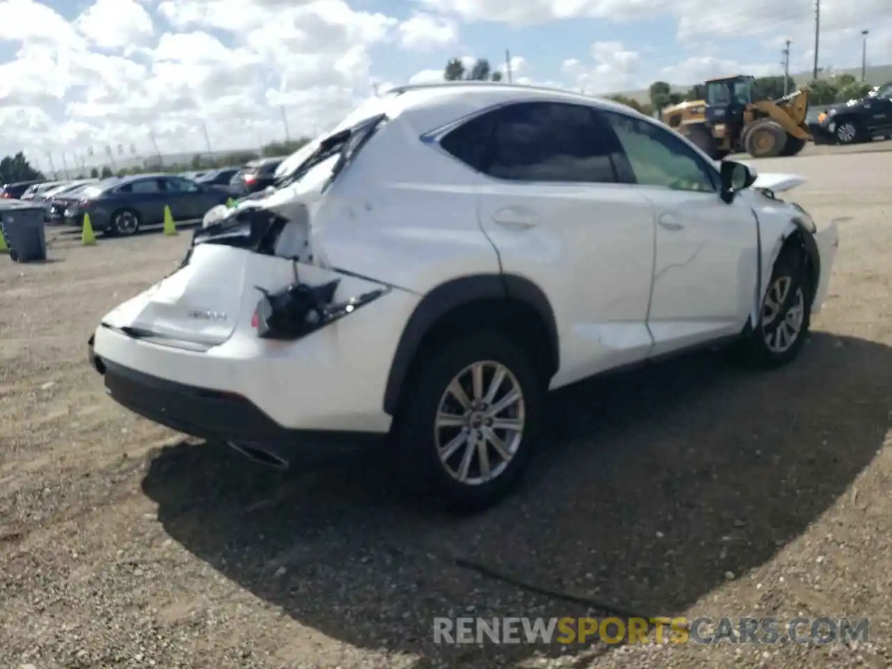 4 Фотография поврежденного автомобиля JTJDARBZ2L5012864 LEXUS NX 2020