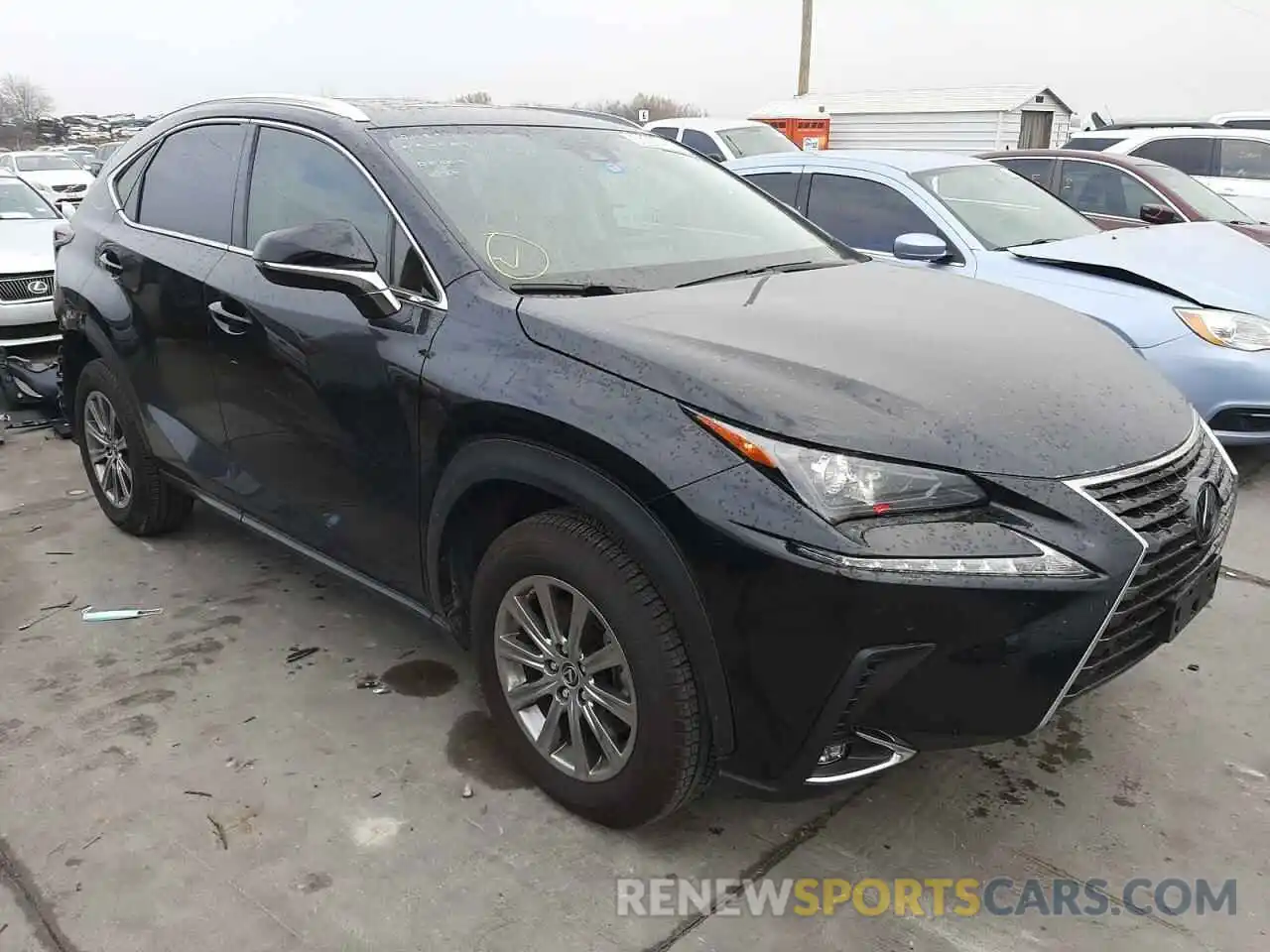 1 Photograph of a damaged car JTJDARBZ3L2161690 LEXUS NX 2020