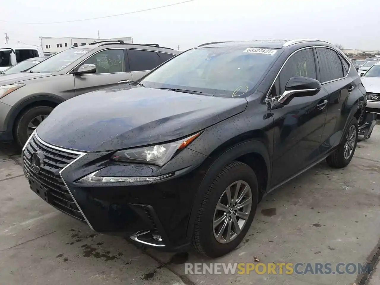 2 Photograph of a damaged car JTJDARBZ3L2161690 LEXUS NX 2020