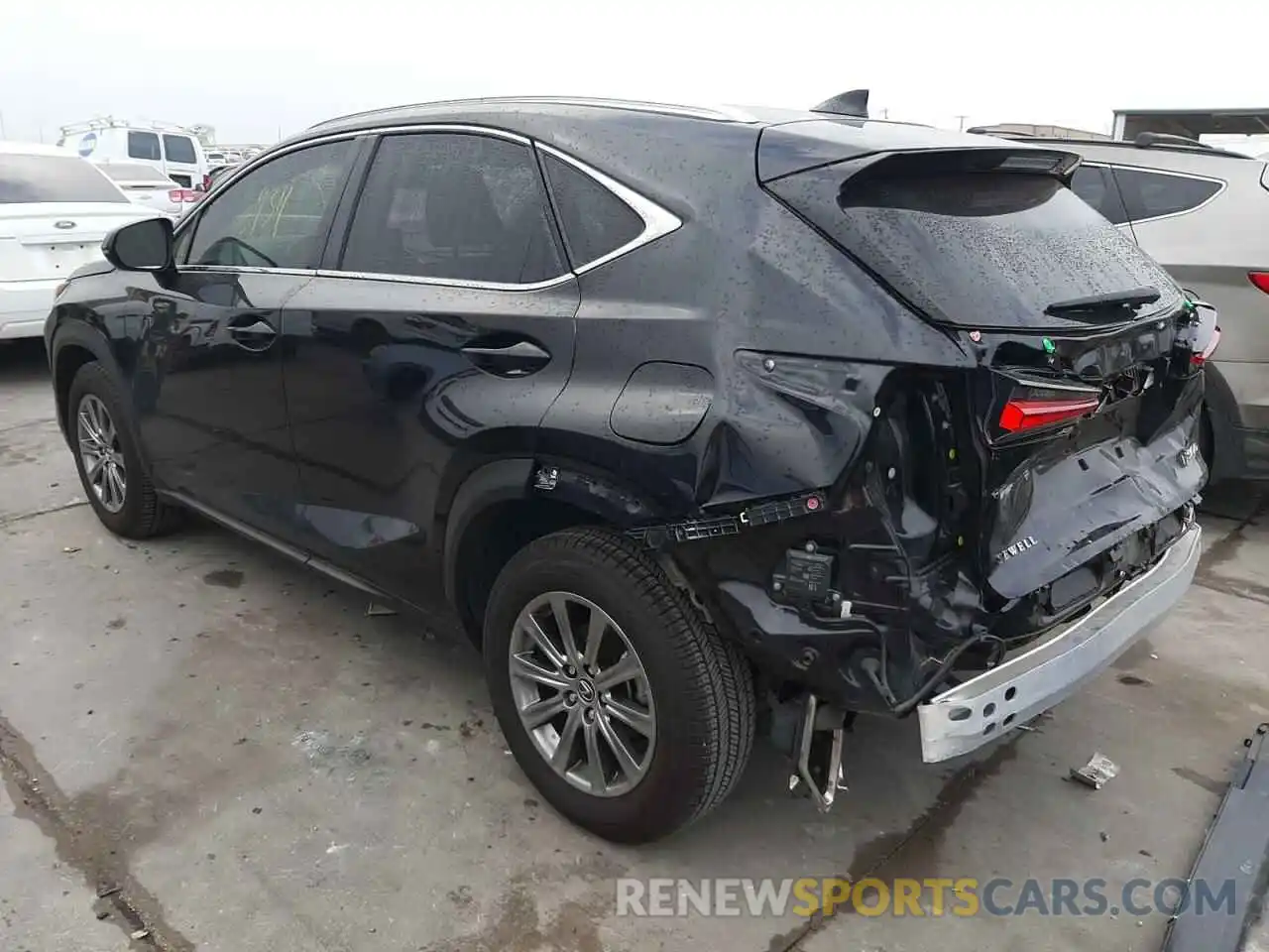 3 Photograph of a damaged car JTJDARBZ3L2161690 LEXUS NX 2020