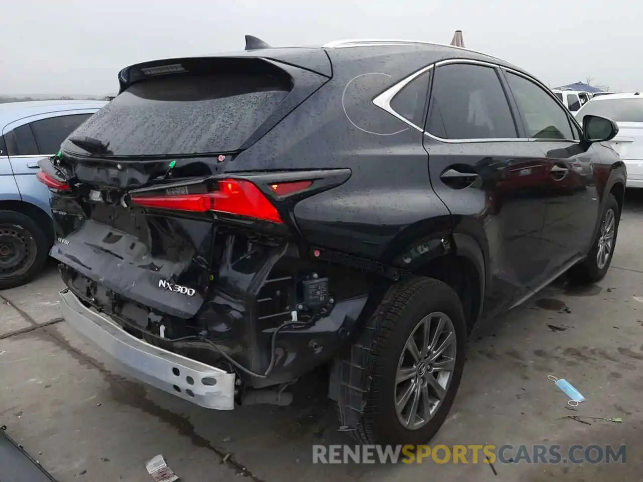 4 Photograph of a damaged car JTJDARBZ3L2161690 LEXUS NX 2020