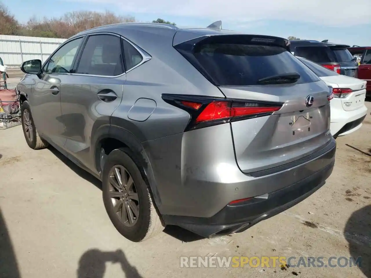 3 Фотография поврежденного автомобиля JTJDARBZ3L2164718 LEXUS NX 2020