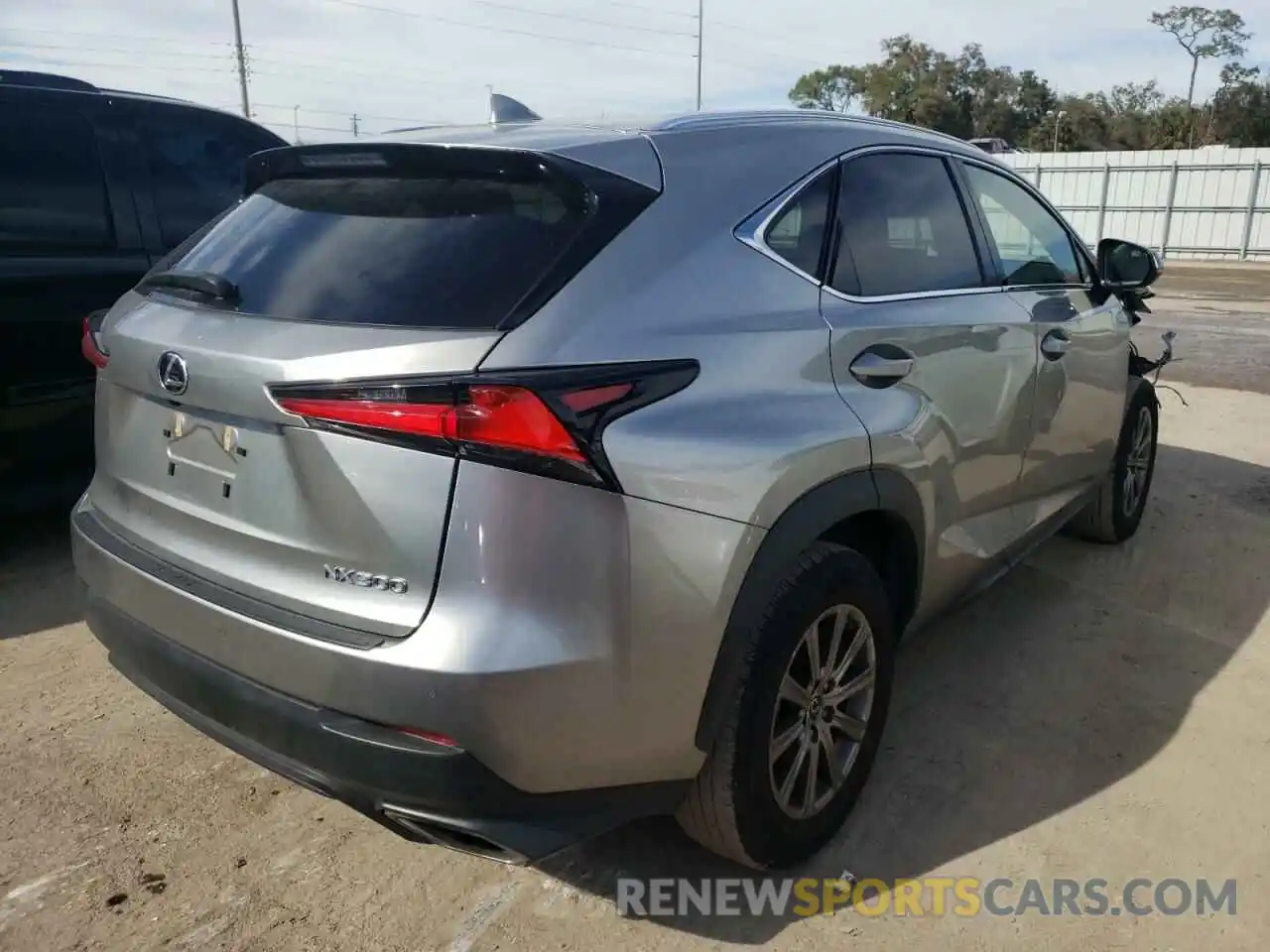 4 Фотография поврежденного автомобиля JTJDARBZ3L2164718 LEXUS NX 2020