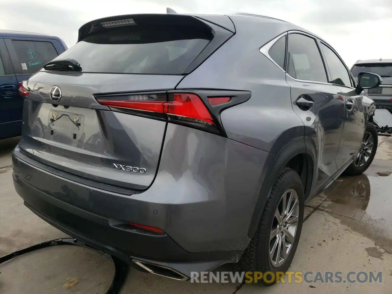 4 Фотография поврежденного автомобиля JTJDARBZ3L2165318 LEXUS NX 2020