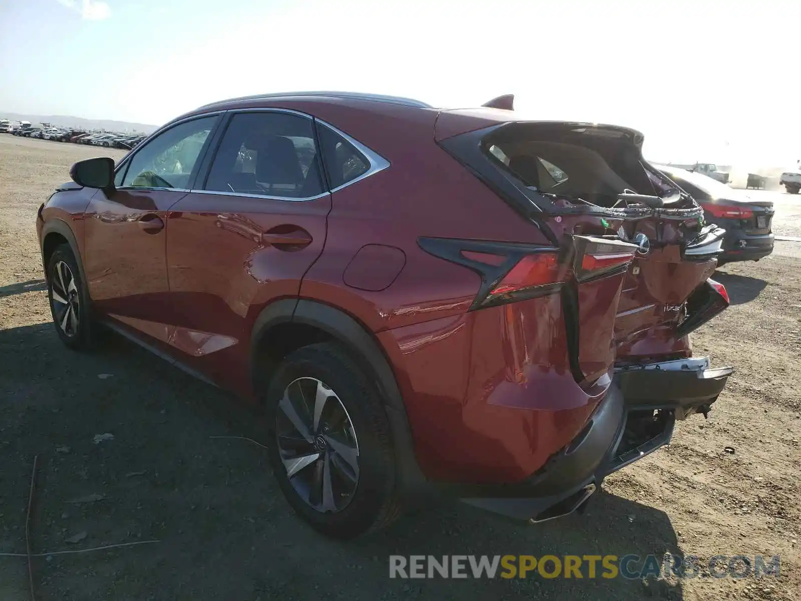 3 Photograph of a damaged car JTJDARBZ3L5008158 LEXUS NX 2020