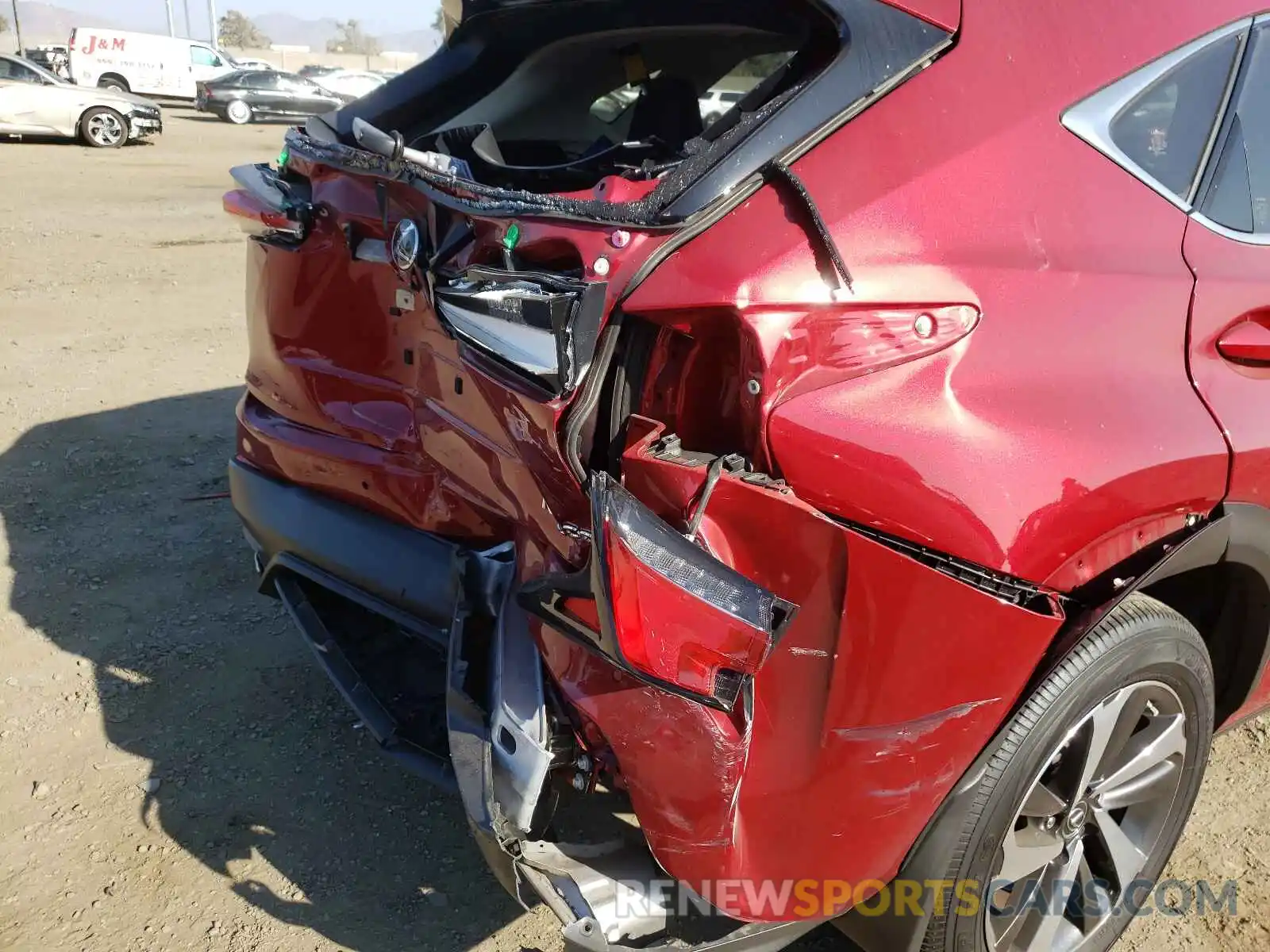 9 Photograph of a damaged car JTJDARBZ3L5008158 LEXUS NX 2020