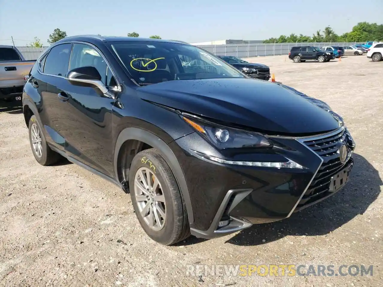 1 Фотография поврежденного автомобиля JTJDARBZ4L2173332 LEXUS NX 2020