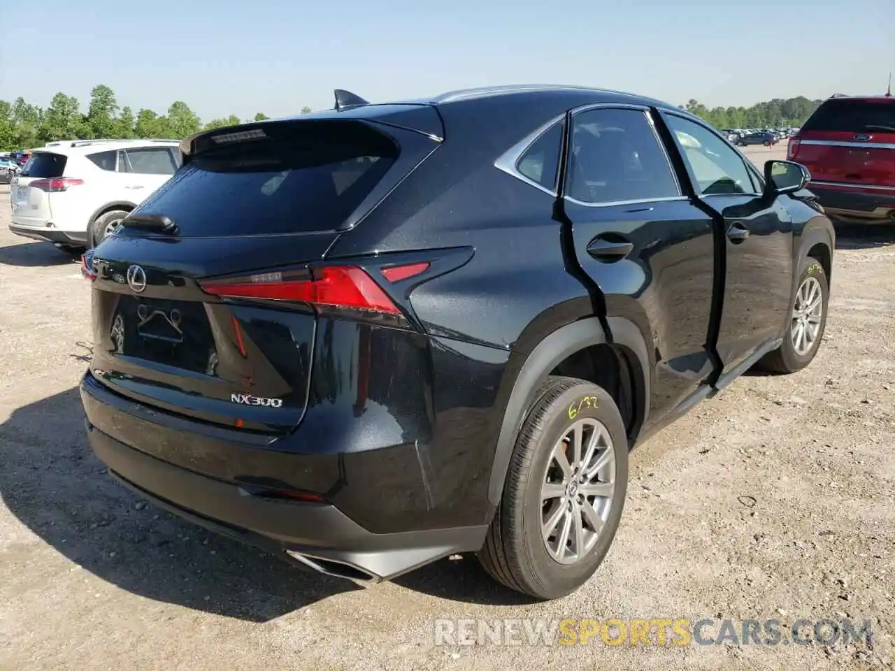 4 Фотография поврежденного автомобиля JTJDARBZ4L2173332 LEXUS NX 2020