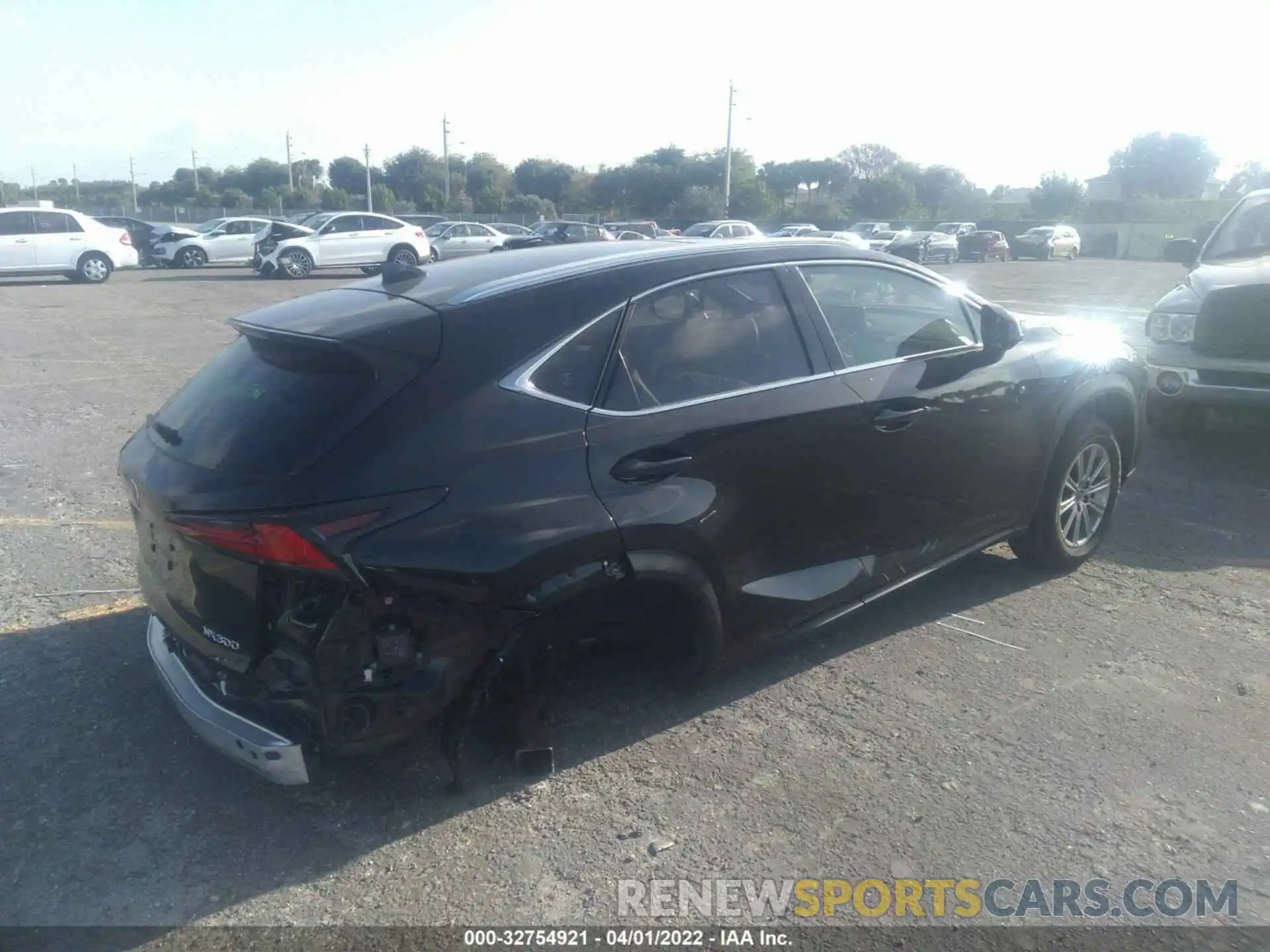 4 Photograph of a damaged car JTJDARBZ4L2177929 LEXUS NX 2020