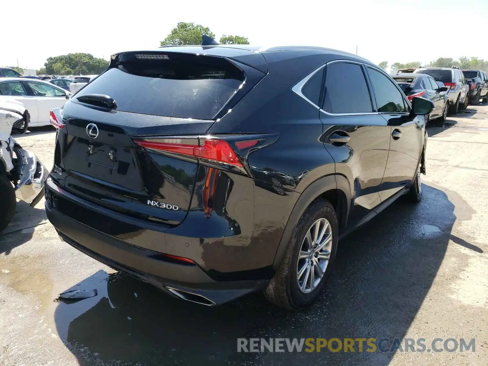 4 Photograph of a damaged car JTJDARBZ4L2178398 LEXUS NX 2020