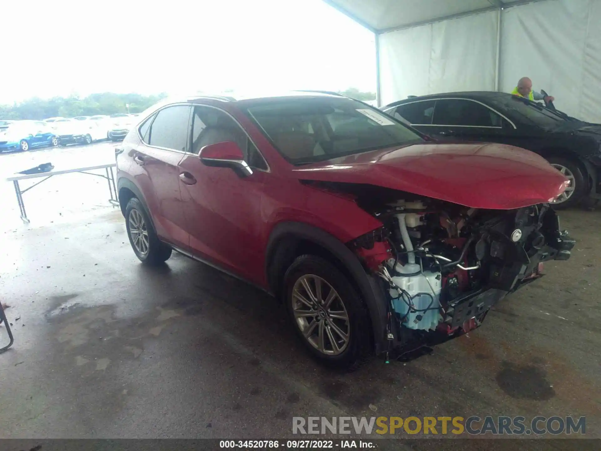 1 Фотография поврежденного автомобиля JTJDARBZ4L5001235 LEXUS NX 2020