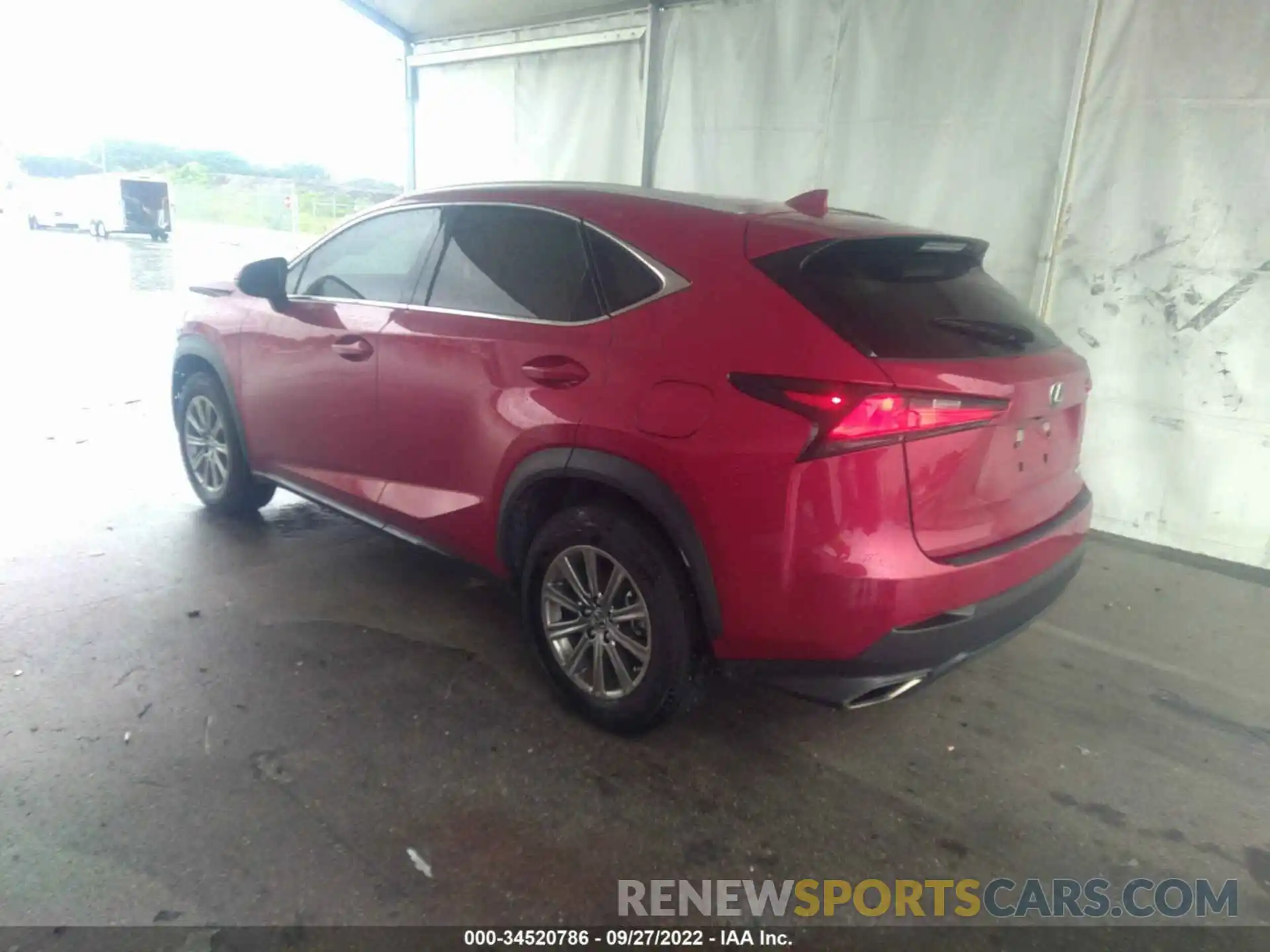 3 Фотография поврежденного автомобиля JTJDARBZ4L5001235 LEXUS NX 2020