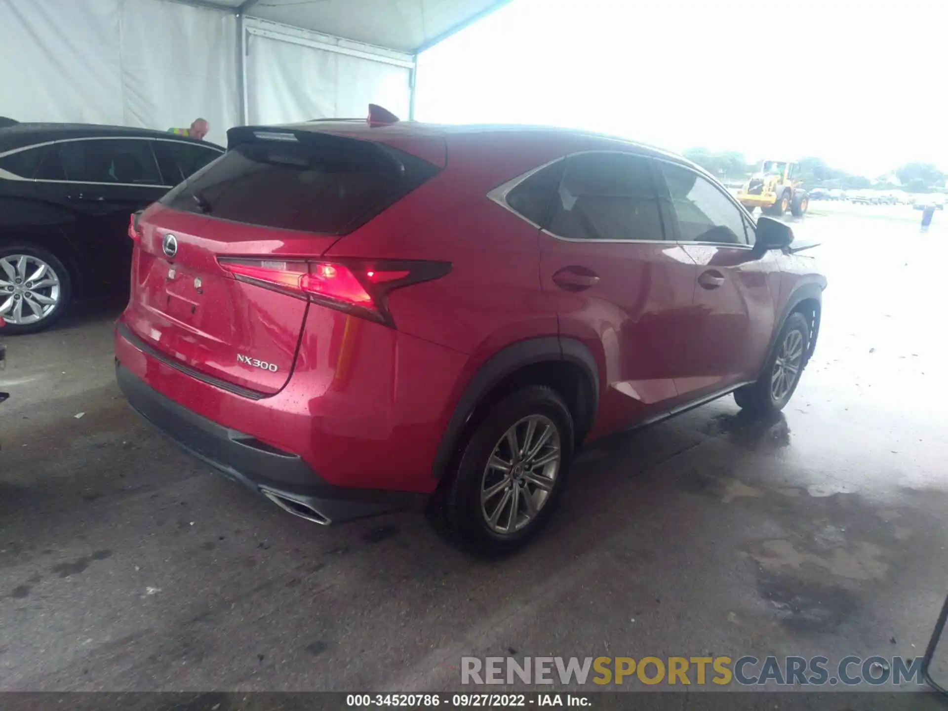 4 Фотография поврежденного автомобиля JTJDARBZ4L5001235 LEXUS NX 2020