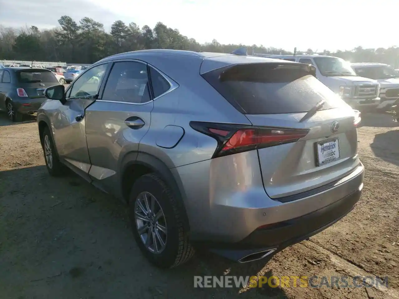 3 Фотография поврежденного автомобиля JTJDARBZ4L5003406 LEXUS NX 2020