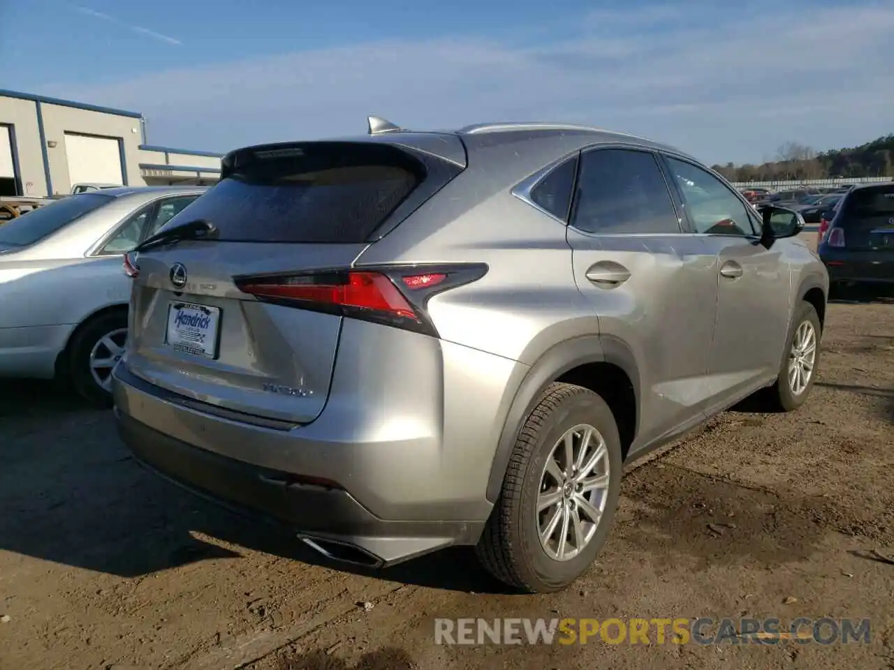 4 Photograph of a damaged car JTJDARBZ4L5003406 LEXUS NX 2020