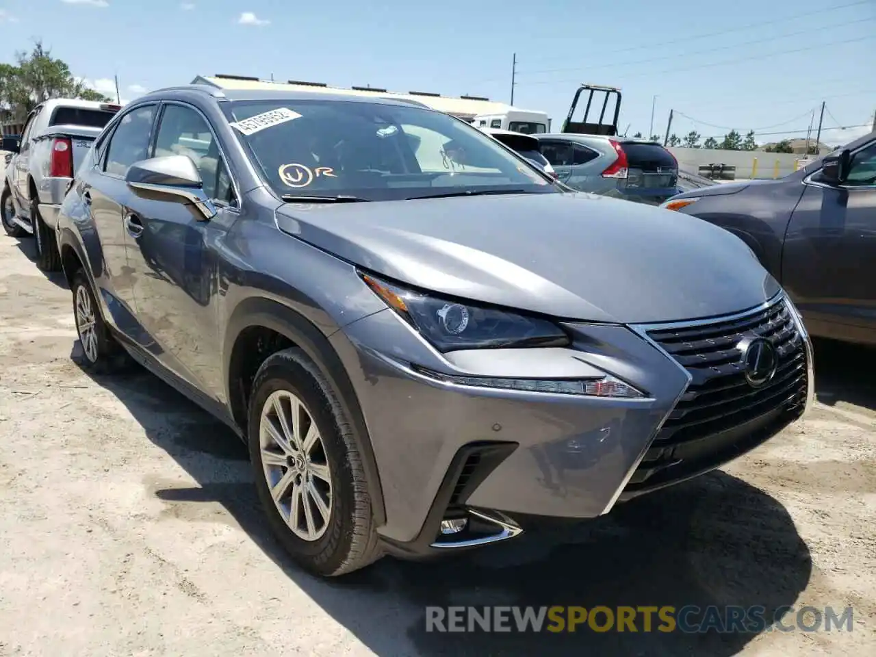 1 Фотография поврежденного автомобиля JTJDARBZ5L2177664 LEXUS NX 2020