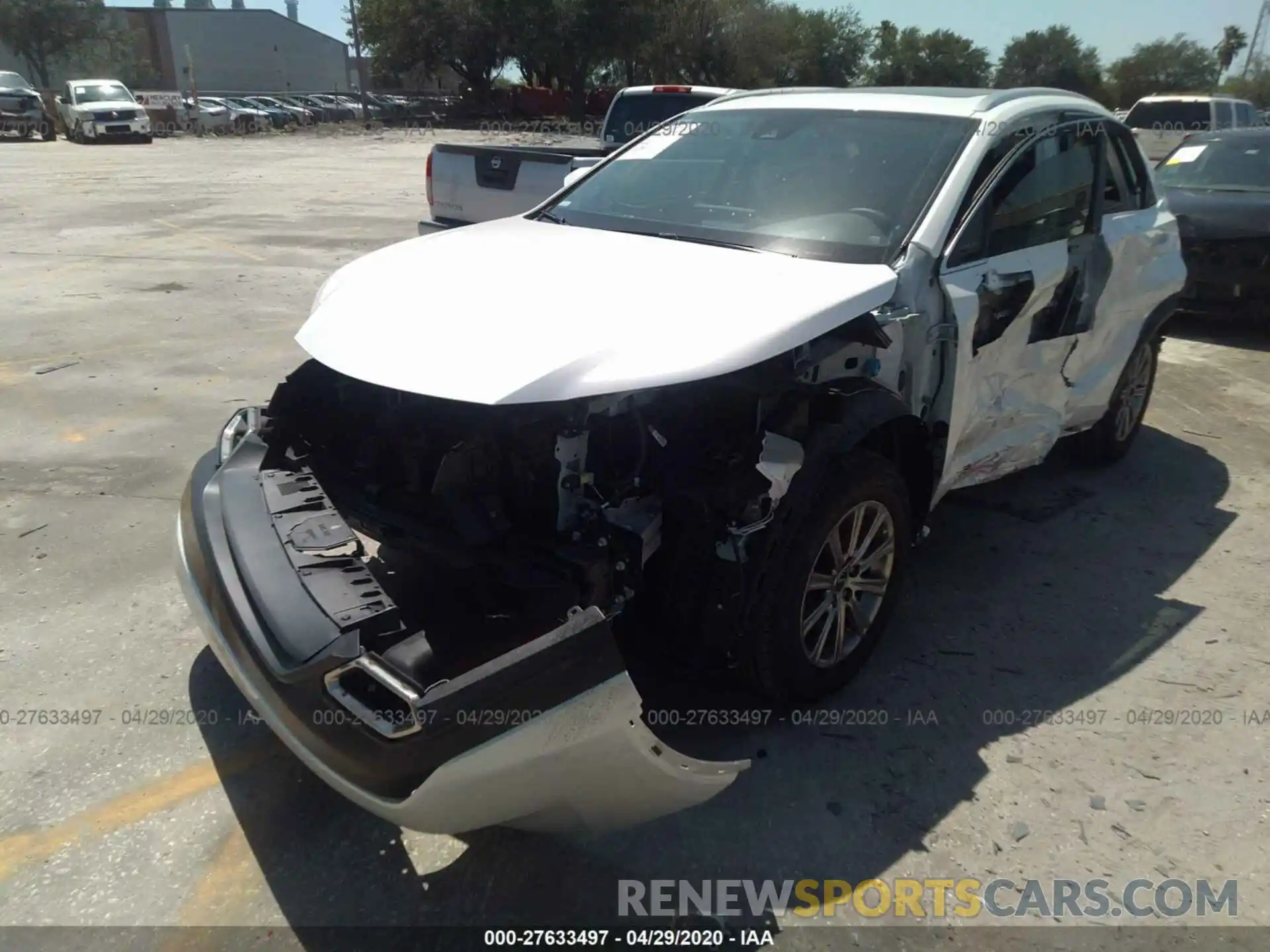 6 Photograph of a damaged car JTJDARBZ5L5****** LEXUS NX 2020