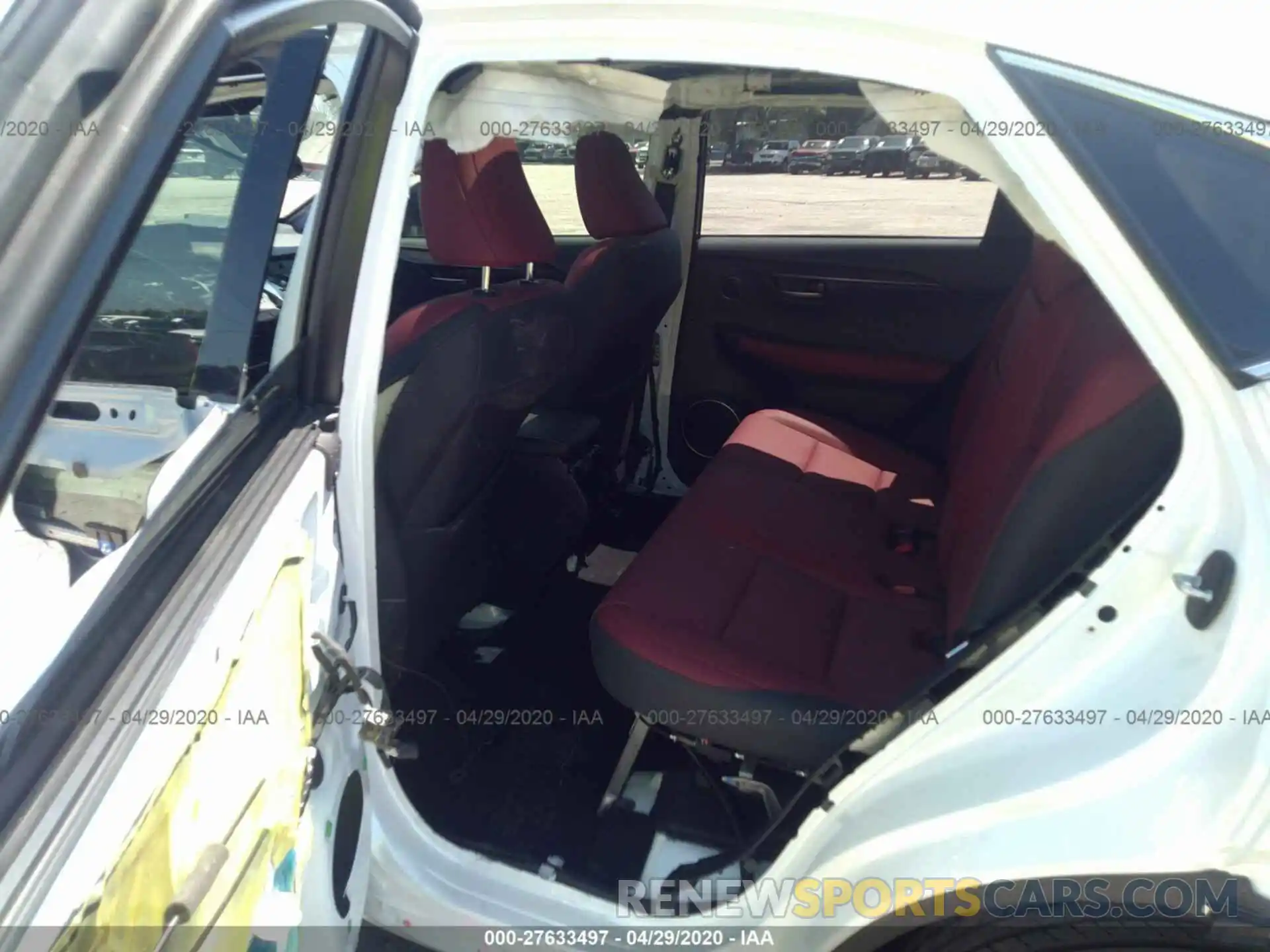 8 Photograph of a damaged car JTJDARBZ5L5****** LEXUS NX 2020