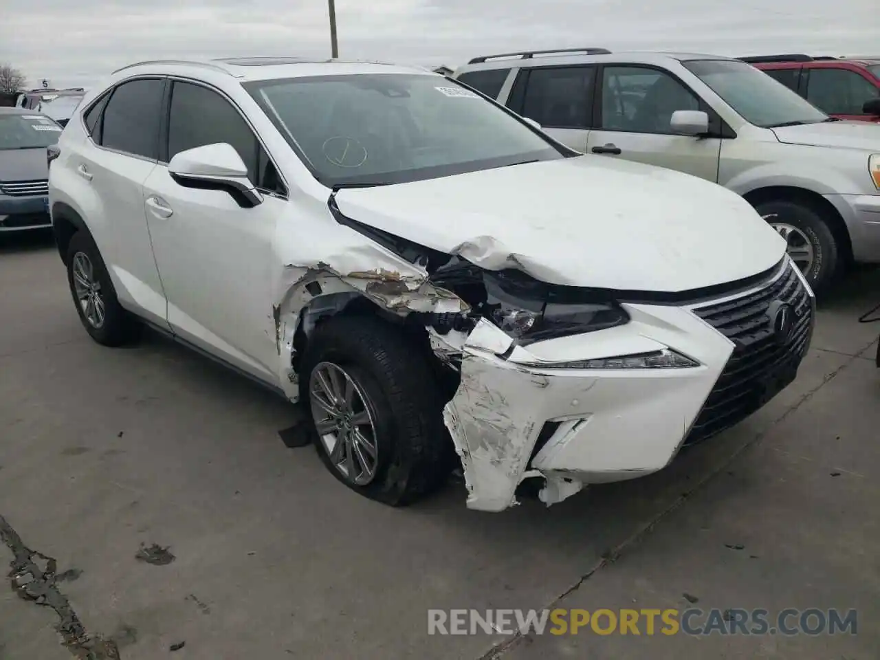 1 Photograph of a damaged car JTJDARBZ5L5000109 LEXUS NX 2020