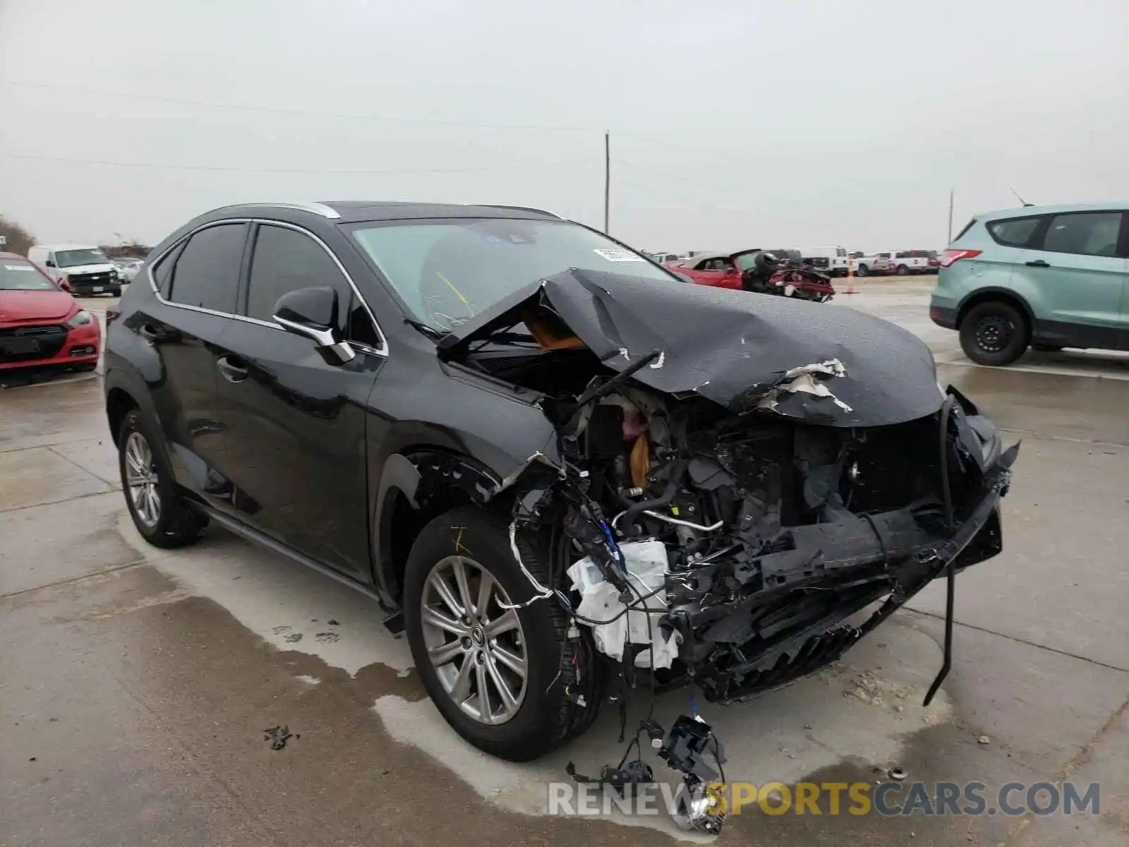 1 Фотография поврежденного автомобиля JTJDARBZ5L5001616 LEXUS NX 2020