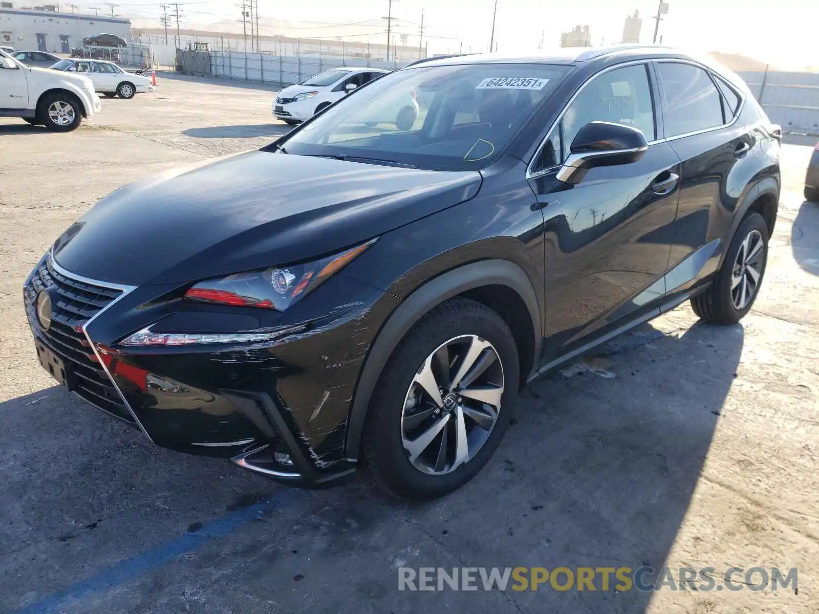 2 Photograph of a damaged car JTJDARBZ5L5004144 LEXUS NX 2020