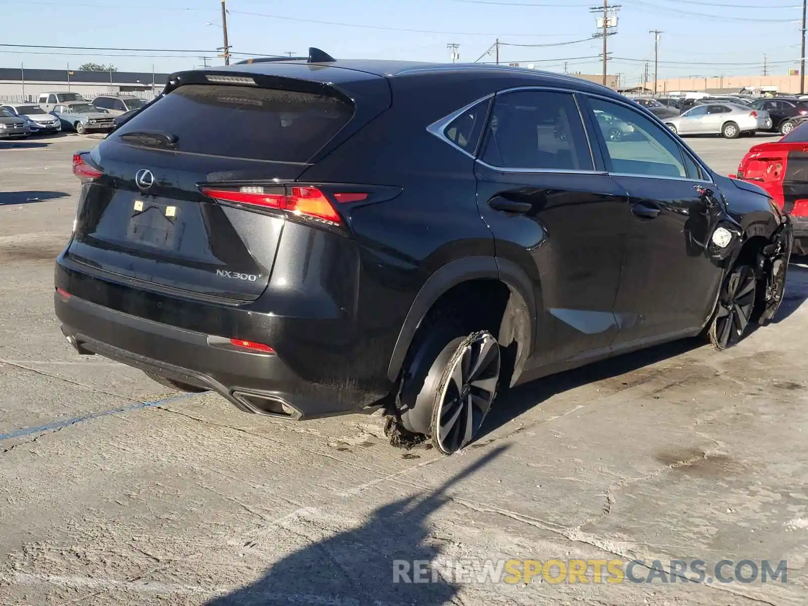 4 Photograph of a damaged car JTJDARBZ5L5004144 LEXUS NX 2020