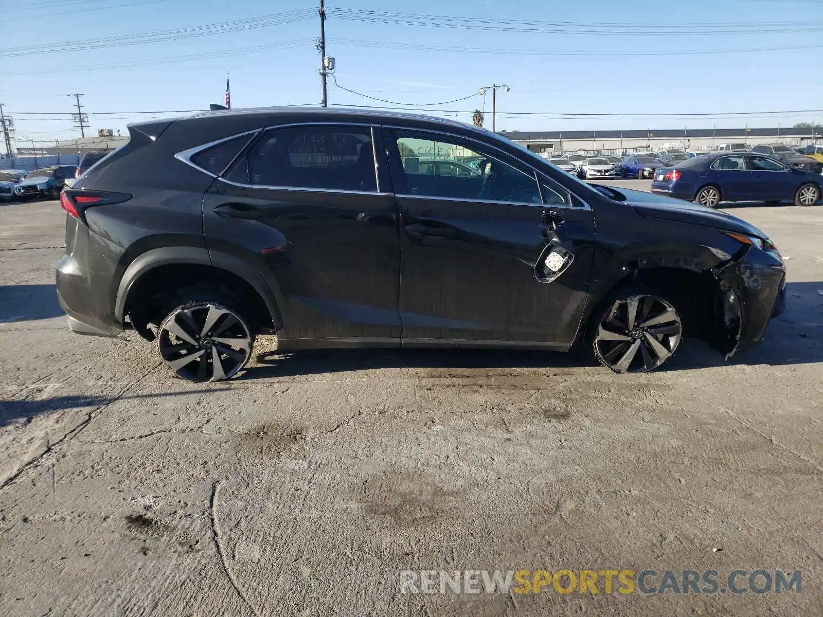 9 Photograph of a damaged car JTJDARBZ5L5004144 LEXUS NX 2020