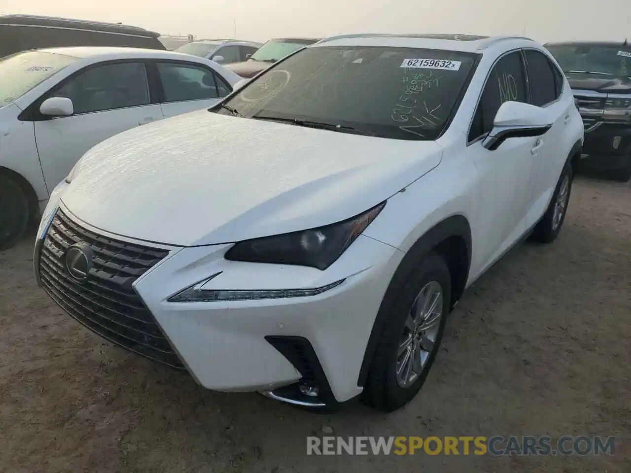 2 Photograph of a damaged car JTJDARBZ5L5007366 LEXUS NX 2020