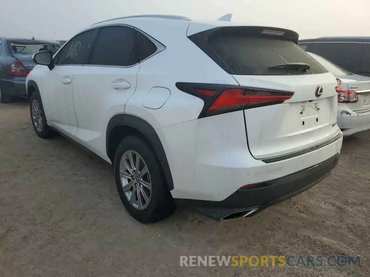 3 Photograph of a damaged car JTJDARBZ5L5007366 LEXUS NX 2020