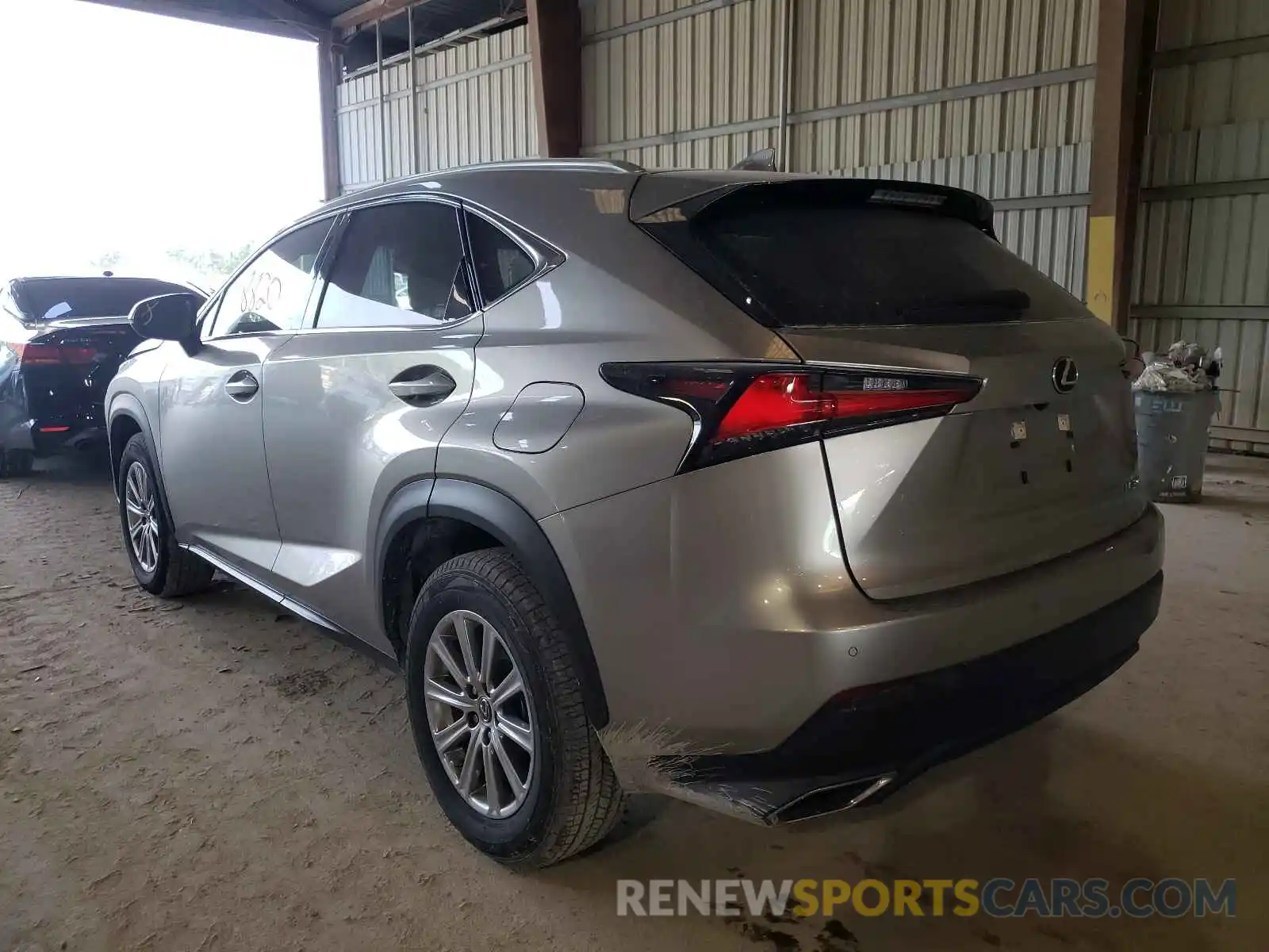 3 Фотография поврежденного автомобиля JTJDARBZ5L5012275 LEXUS NX 2020