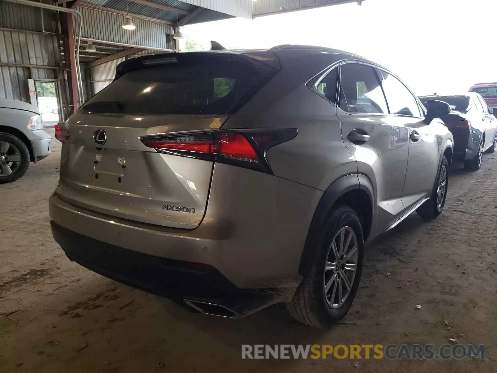 4 Фотография поврежденного автомобиля JTJDARBZ5L5012275 LEXUS NX 2020