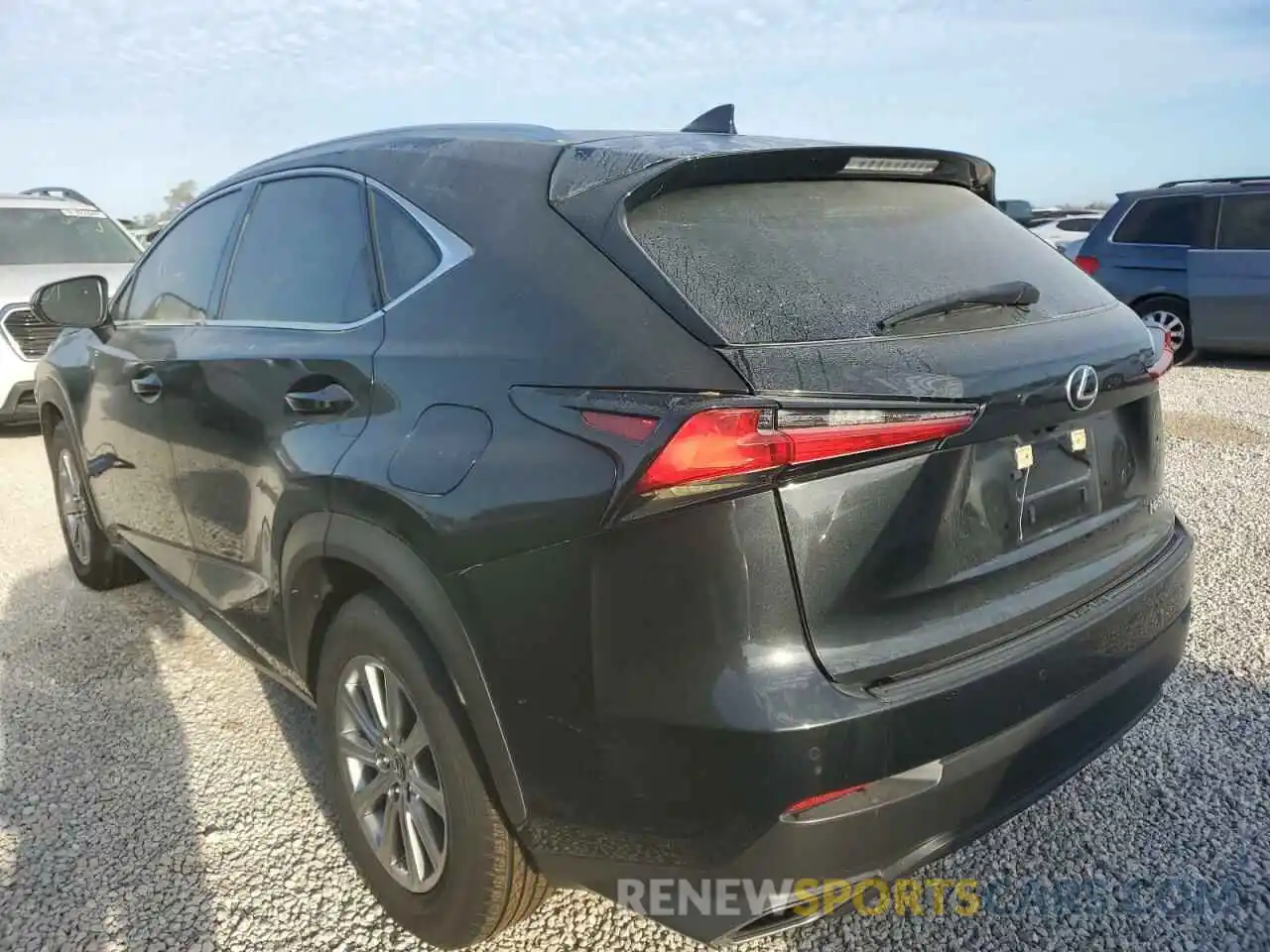 3 Фотография поврежденного автомобиля JTJDARBZ5L5020568 LEXUS NX 2020