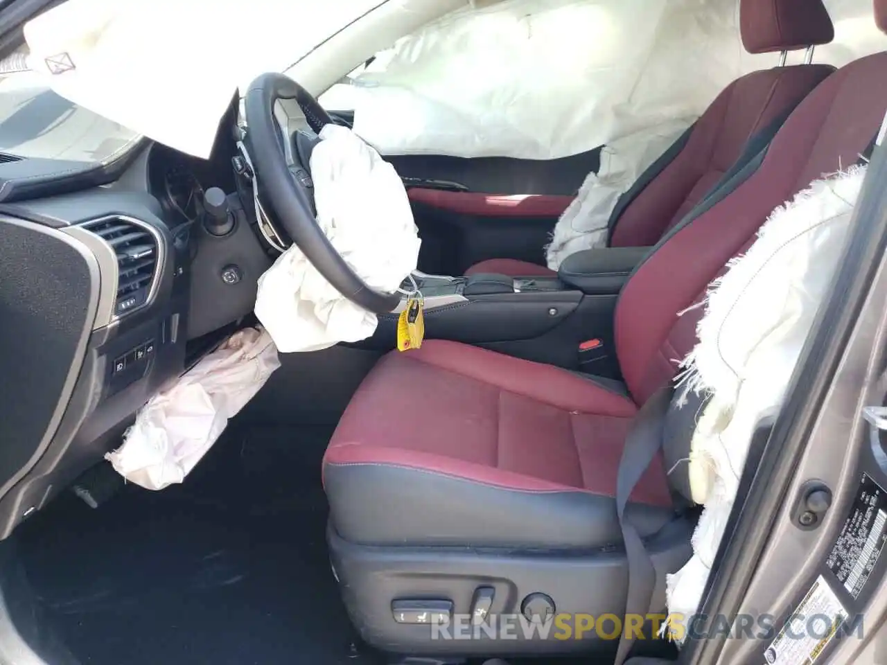 5 Photograph of a damaged car JTJDARBZ6L2165829 LEXUS NX 2020