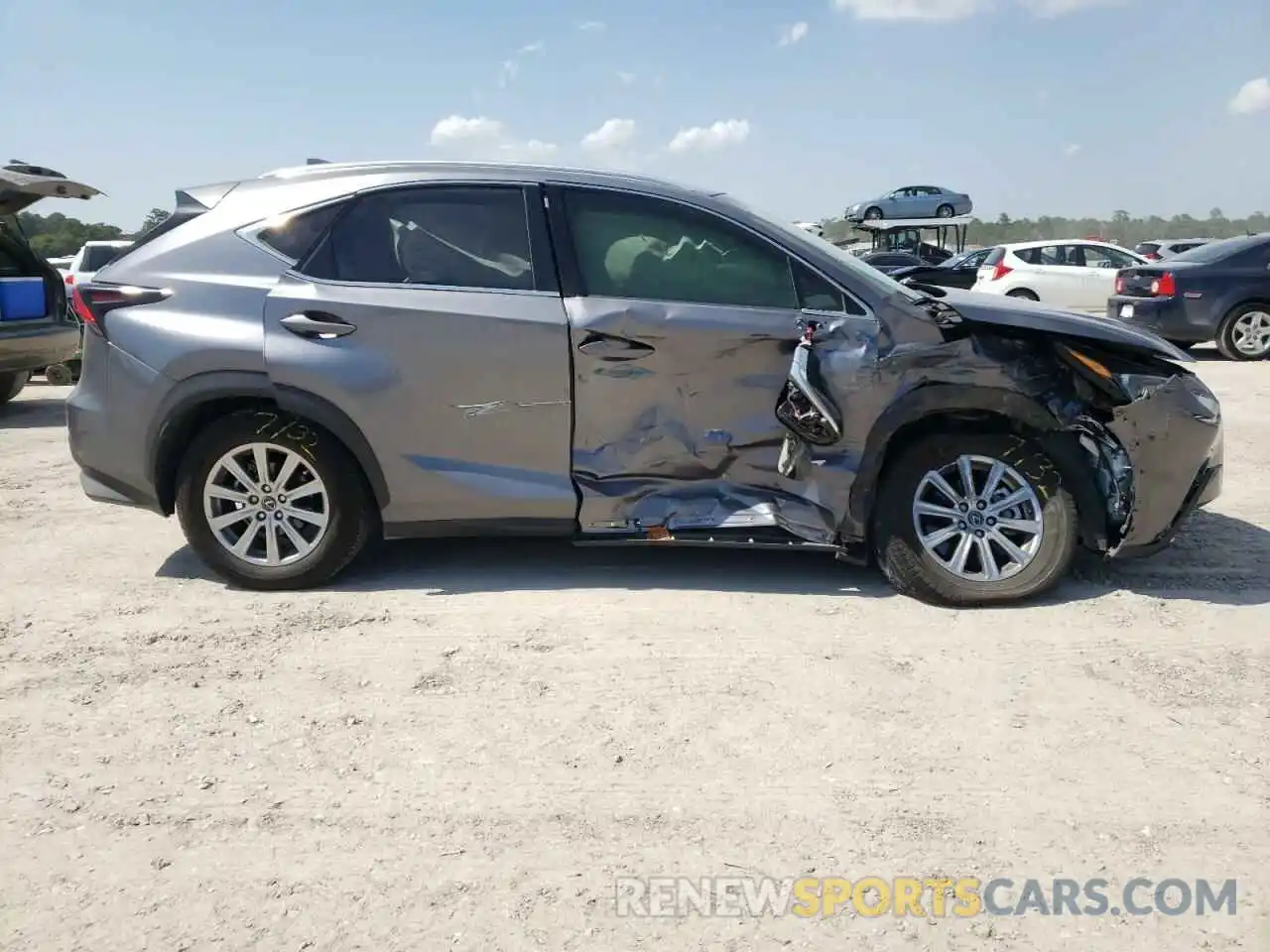 9 Photograph of a damaged car JTJDARBZ6L2165829 LEXUS NX 2020