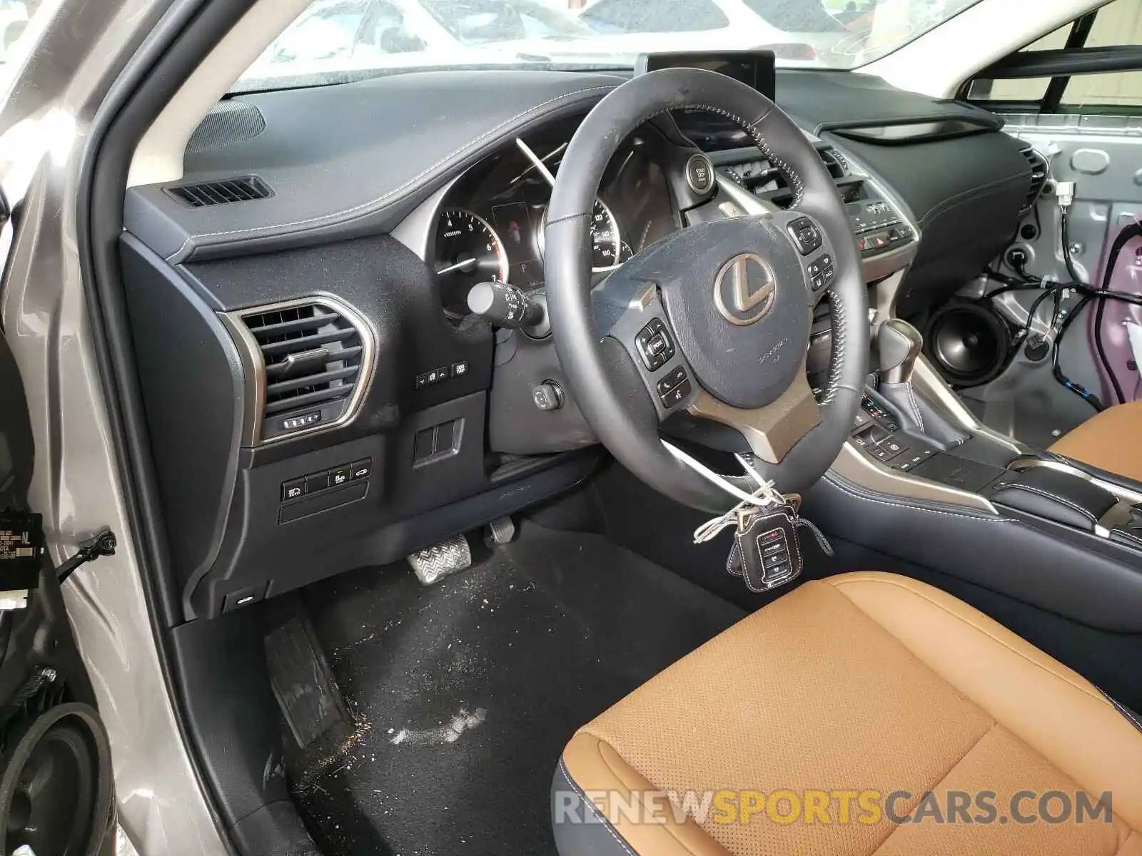 9 Photograph of a damaged car JTJDARBZ6L2174871 LEXUS NX 2020